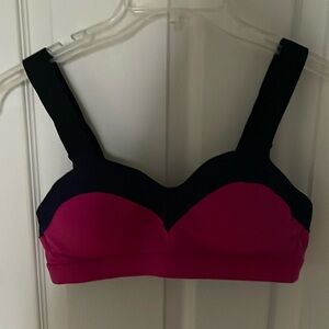 Brooks Pink and Black Sports Bra